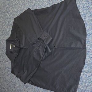 Van Heusen Men's Flex Collar Dress Shirt Blue Size 17 1/2 34/35